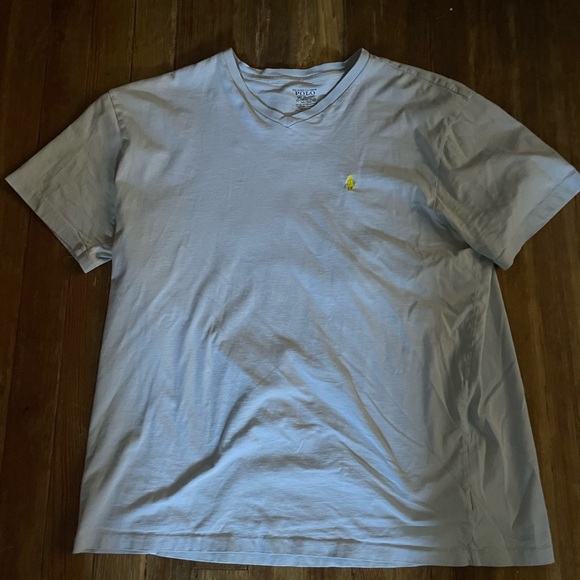 mens polo ralph lauren v neck. Xl. Carolina blue. - Picture 1 of 6